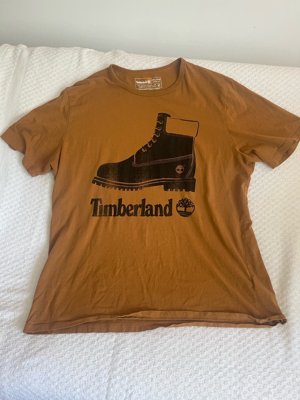 LEAVING SOON Men’s Timberland Boot T-shirt 100% cotton workboot T tee